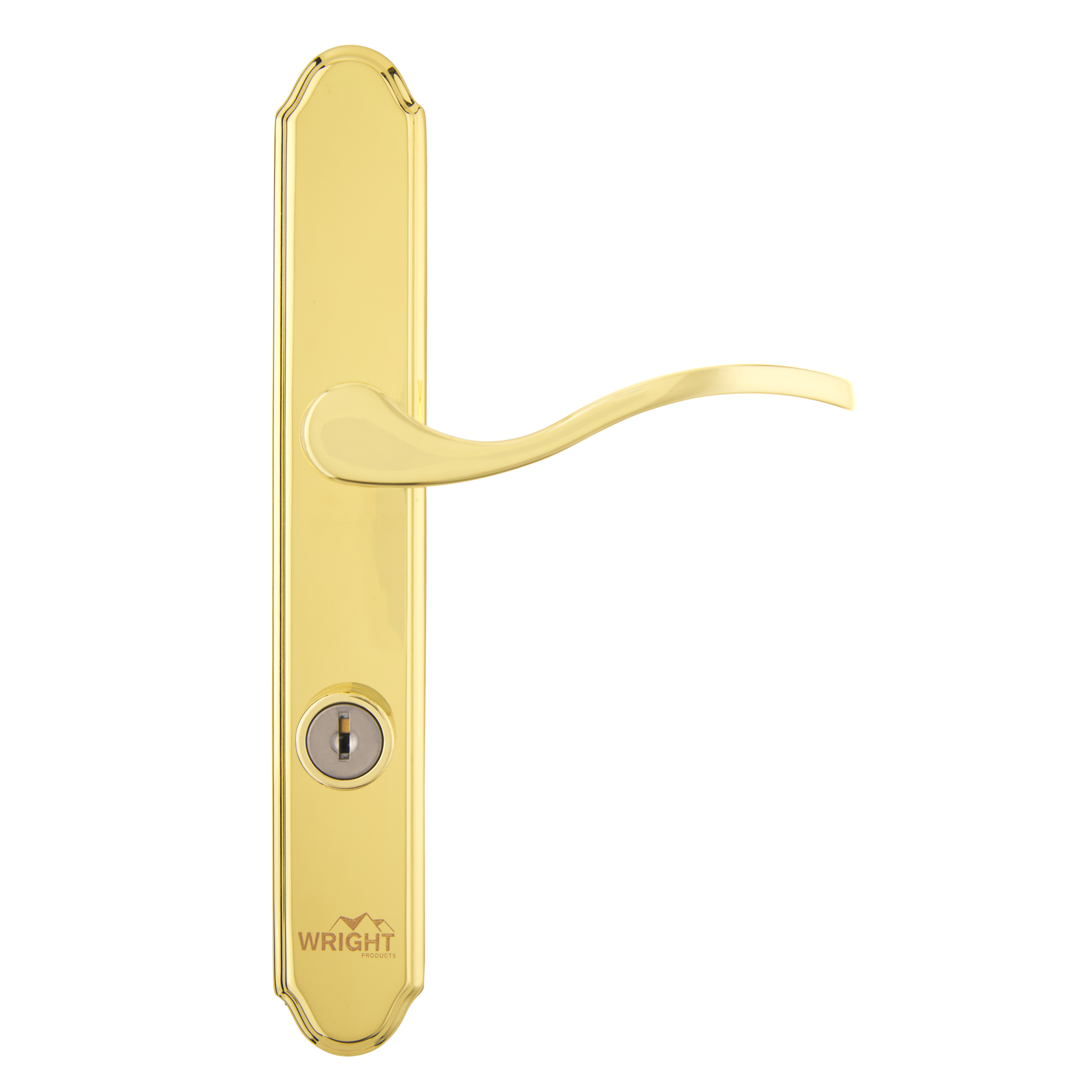 Wright Products Polished Brass Mortise Screen Door Latch V2200BR - The Home  Depot