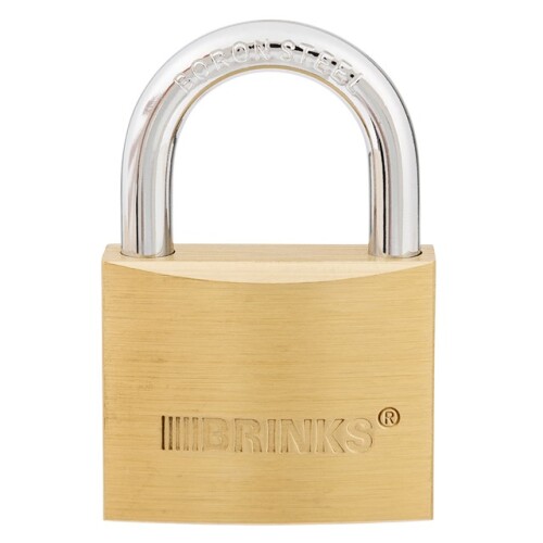 50mm Commercial Solid Brass Keyed Padlock