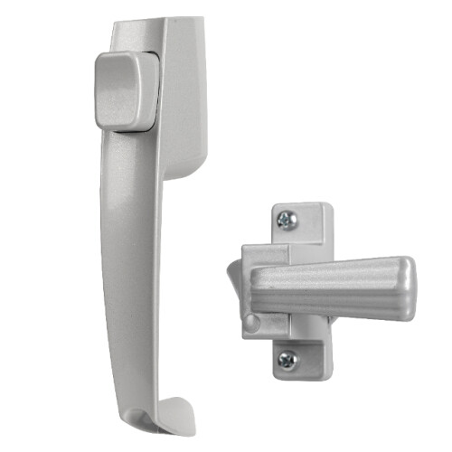 Push Button Latch For Screen and Storm Doors