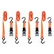 Keeper 14' High Tension Ratchet Tie-Down, 4 Pack Image